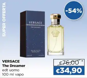 Acqua & Sapone Versace The Dreamer edt uomo 100 ml vapo offerta