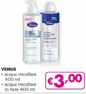 Acqua & Sapone Venus acqua micellare 400 ml offerta