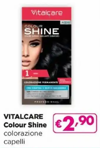 Acqua & Sapone Vitalcare Colour Shine colorazione capelli offerta
