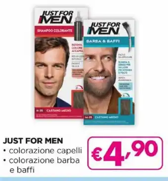 Acqua & Sapone Just For Men colorazione capelli offerta