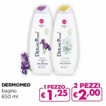 Acqua & Sapone Dermomed bagno 650 ml 2 pezzi offerta