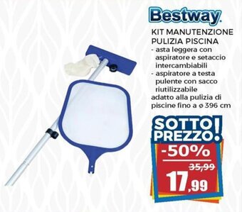 Happy Casa Bestway Kit Manutenzione Pulizia Piscina offerta