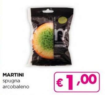 Acqua & Sapone Martini spugna arcobaleno offerta