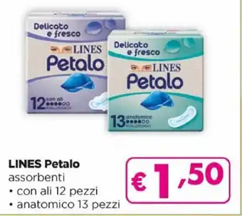 Acqua & Sapone Lines Petalo assorbenti con ali 12 pezzi offerta
