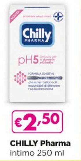 Acqua & Sapone Chilly Pharma intimo 250 ml offerta