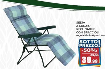 Sedia con braccioli giulia offerta di Bricocenter