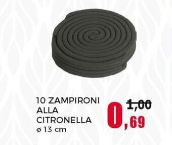 10 Zampironi Alla Citronella ø 13 cm