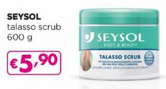 Acqua & Sapone Seysol talasso scrub 600 g offerta