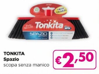Acqua & Sapone Tonkita Spazio scopa senza manico offerta