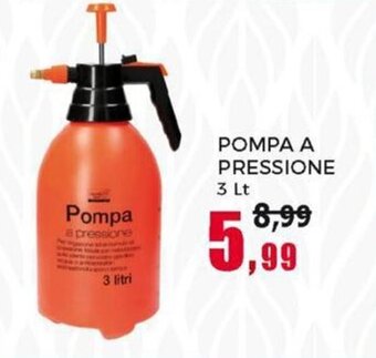 Happy Casa Pompa a Pressione 3 Lt offerta