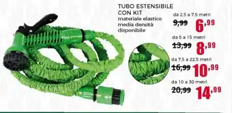 Happy Casa Tubo Estensibile con Kit 10 a 30 metri offerta