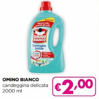 Acqua & Sapone Omino Bianco candeggina delicata 2000 ml offerta