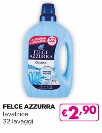 Acqua & Sapone Felce Azzurra lavatrice 32 lavaggi offerta