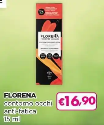 Acqua & Sapone Florena contorno occhi anti-fatica 15 ml offerta