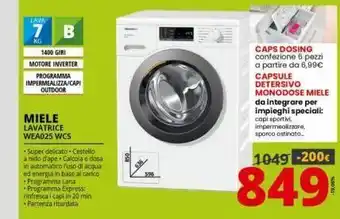 Comet Www caps dosing confezione 6 pezzi a partire da 6,99€ capsule detersivo monodose miele da integrare per impieghi speciali: c offerta