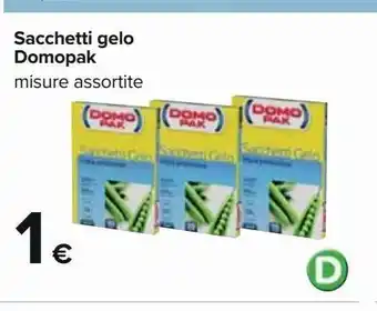 Sacchetti domopak gelo misure assortite