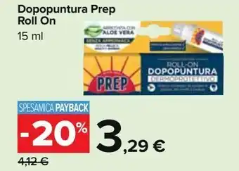 Dopopuntura prep roll on 15ml