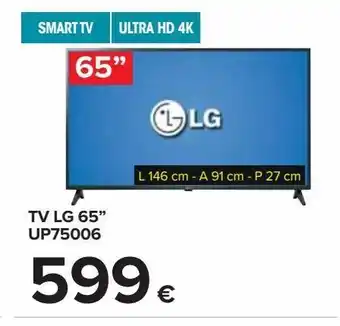 Carrefour Iper Tv lg 65'' up75006 offerta