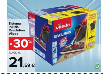 Carrefour Iper Sistema pulizia revolution vileda offerta
