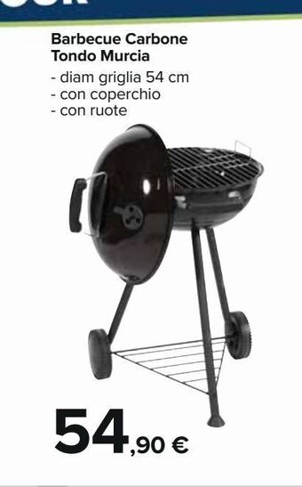 Barbecue carbone tondo murcia
