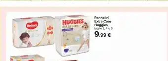 Pannolini huggies extra care taglie 3,4,5