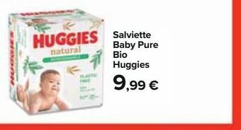 Salviette baby pure bio huggies