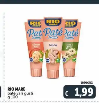 Deco Superstore Rio mare patè vari gusti g 100 offerta