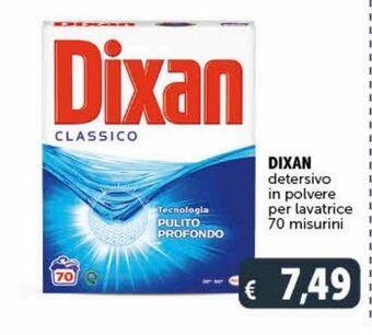 Deco Superstore Dixan detersivo in polvere per lavatrice 70 misurine offerta