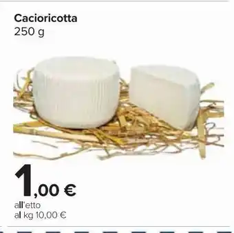 Carrefour Market Cacioricotta l'etto offerta