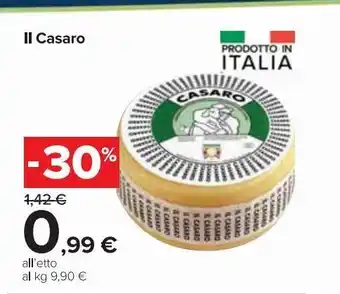 Carrefour Market Il casaro l'etto offerta