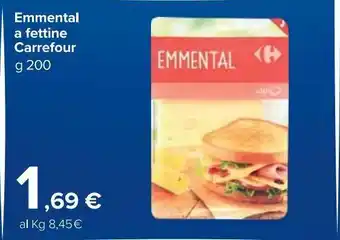 Carrefour Market Emmental a fettine carrefour g 200 offerta