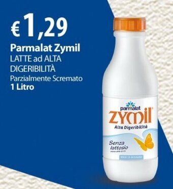 Extra Supermercati Parmalat Zymil Latte ad Alta Digeribilità Parzialmente Scremato 1 litro offerta