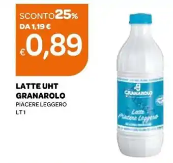 Ekom Granarolo Latte UHT Piacere Leggero Lt 1 offerta