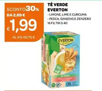 Ekom Everton Tè Verde 16 Filtri G 40 offerta