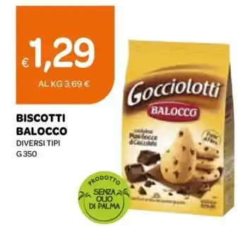 Ekom Balocco Biscotti G 350 offerta