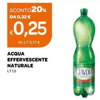 Ekom Acqua Effervescente Naturale Lt 1,5 offerta