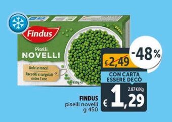 Deco Maxistore Piselli novelli findus offerta