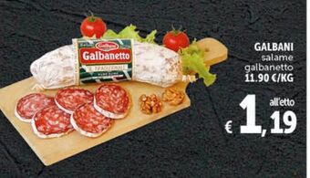 Deco Maxistore Salame galbanetto galbani offerta