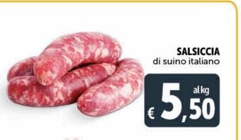 Deco Maxistore Salsiccia di suino italiano offerta