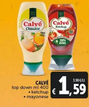 Calvé top down