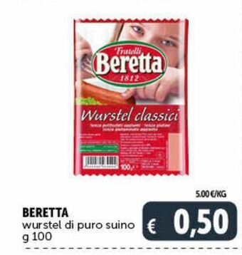 Deco Maxistore Wurstel di puro suino beretta offerta