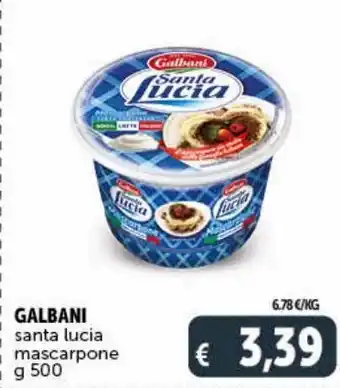 Santa lucia mascarpone galbani