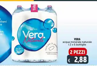 Acqua minerale naturale vera
