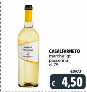 Casalfarneto marche igt passerina