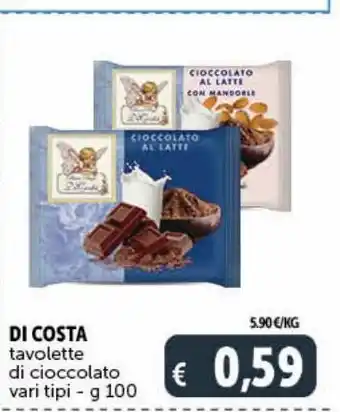 Deco Maxistore Tavolette di cioccolato di costa offerta