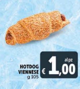 Hot dog viennese