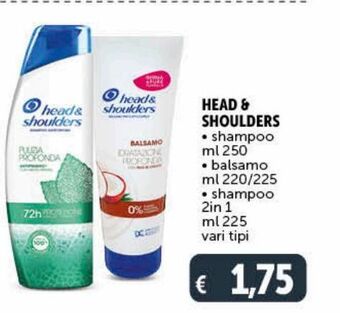 Deco Maxistore Head & shoulders offerta