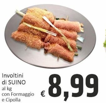 Paghi Poco Involtini di Suino con Formaggio e Cipolla offerta