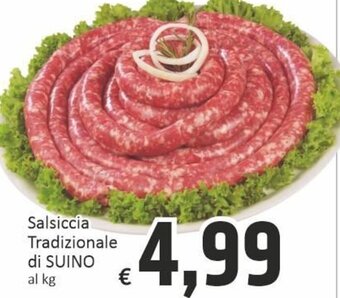 Paghi Poco Salsiccia Tradizionale di Suino offerta