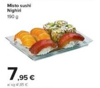 Carrefour Misto sushi Nighiri 190 g offerta